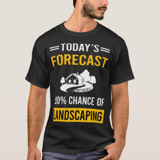 Idag Prognos Landskapsarkitektur Landskap Landskap T Shirt