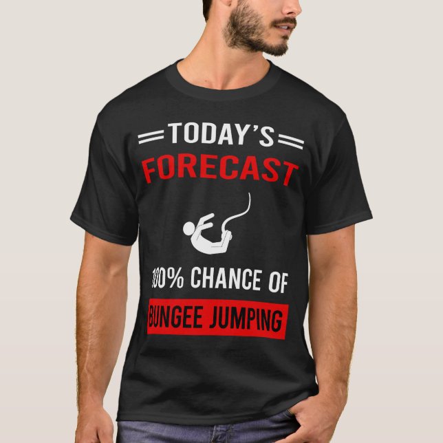 Idag prognostiserad plötslig påstötning t shirt (Framsida)