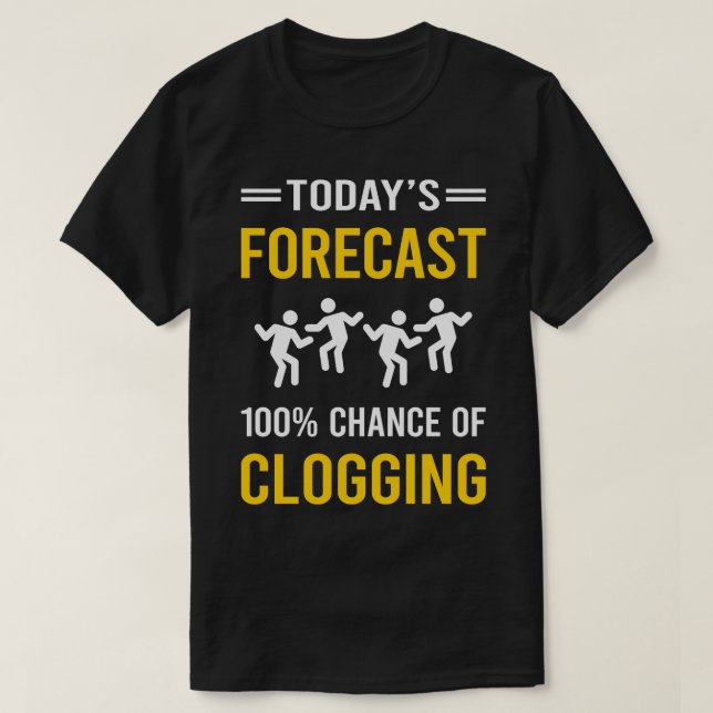 Idag prognostiserar loggningsloggserverns loggbok t shirt (Design framsida)