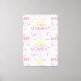 Idag, Spark Life Tote Bag Canvastryck