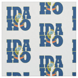 Idaho amerikanstatlig flagga tyg