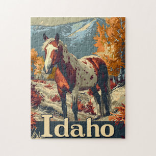 Idaho Appaloosa-häst Pussel