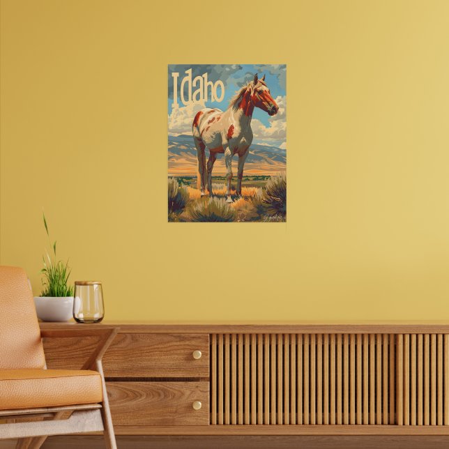 Idaho Appaloosa Horse Poster (Vardagsrum 2)