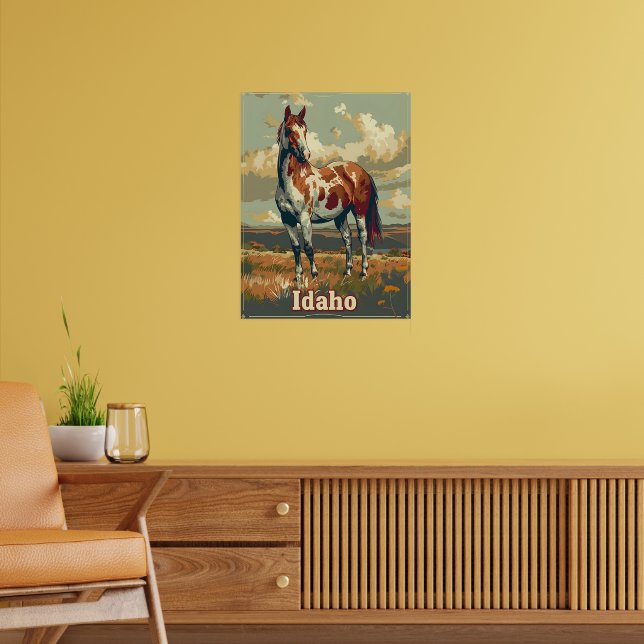 Idaho Appaloosa Horse Poster (Vardagsrum 2)
