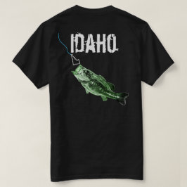 IDAHO BASES - HERE FISHY FISHY - STRIKING IDAHO T SHIRT