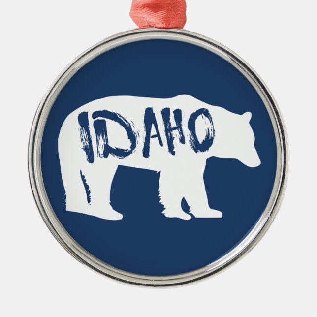 Idaho Bear Julgransprydnad Metall (Framsidan)