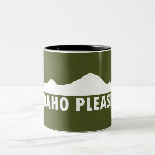 Idaho behar Två-Tonad mugg
