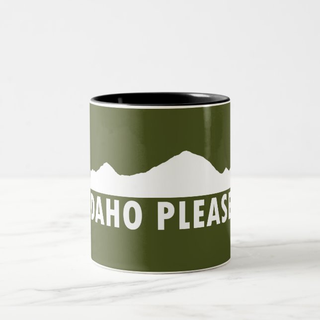 Idaho behar Två-Tonad mugg (Center)