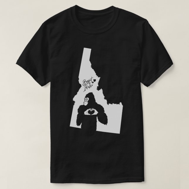 Idaho Bigfoot T Shirt (Design framsida)
