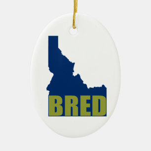 Idaho Bred Julgransprydnad Keramik