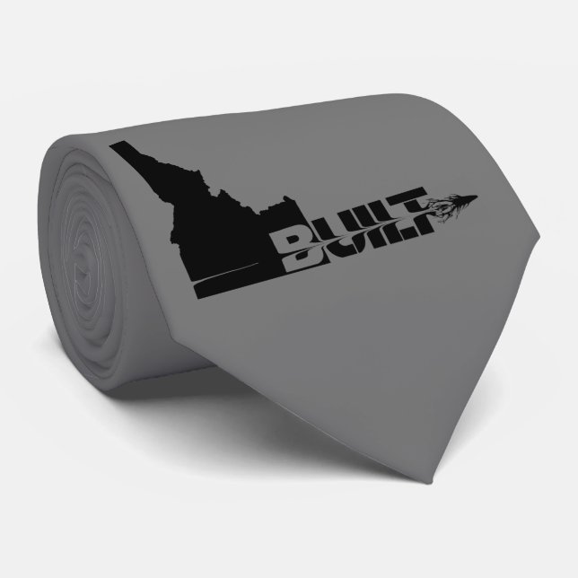 Idaho Byggde Bullet Neck Tie Slips (Rullad)