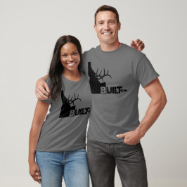 Idaho Byggde Elk Hunter T Shirt
