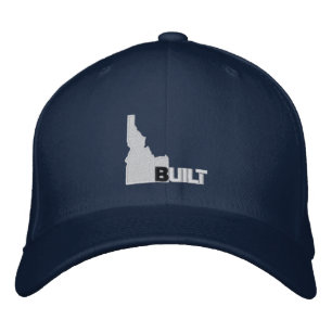 Idaho Byggt Centre Embroized Baseball Cap Broderad Keps