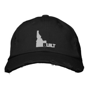 Idaho Byggt Classic Center Embroied Baseball Ca Broderad Keps