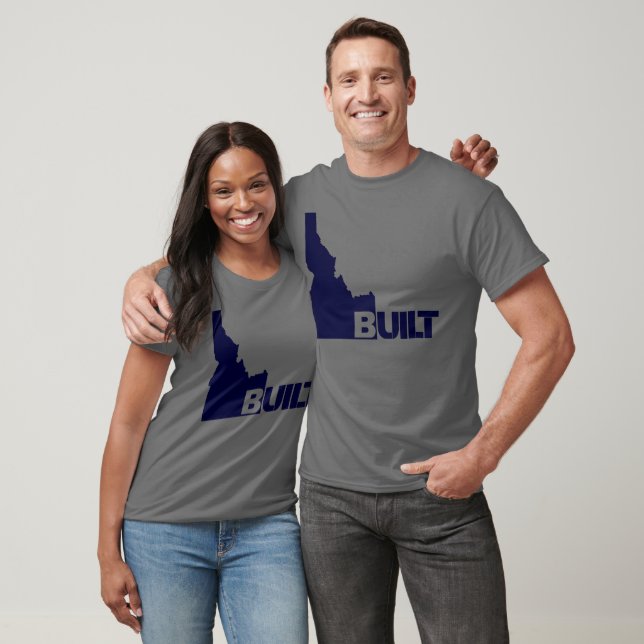 Idaho Byggt Classic (Mörk blått) T Shirt (Unisex)