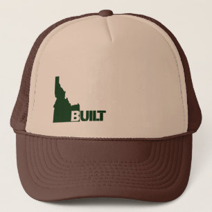 Idaho-Byggt (Mörk grönt) Truckerkeps