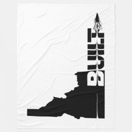 Idaho Byggt punkt Fleecefilt