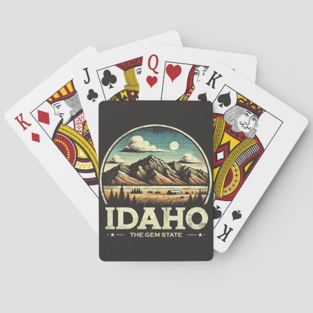 Idaho Casinokort (Baksidan)