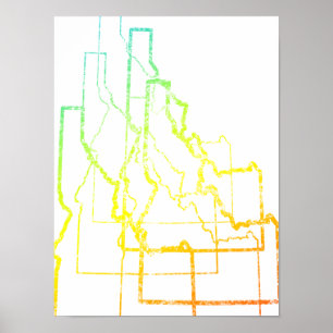 idaho chill oblur poster