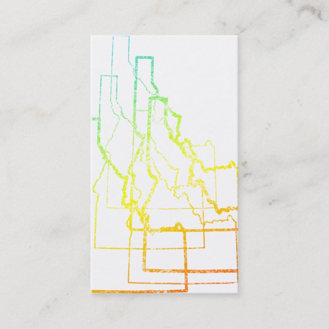 idaho chill olige visitkort (Framsida)