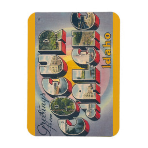 Idaho Coeur dalenemagnet Magnet