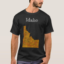 Idaho County & Highways T-Shirt