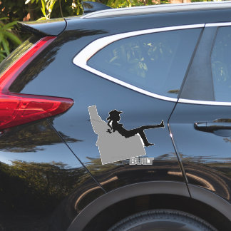 Idaho Cowgirl Klistermärken