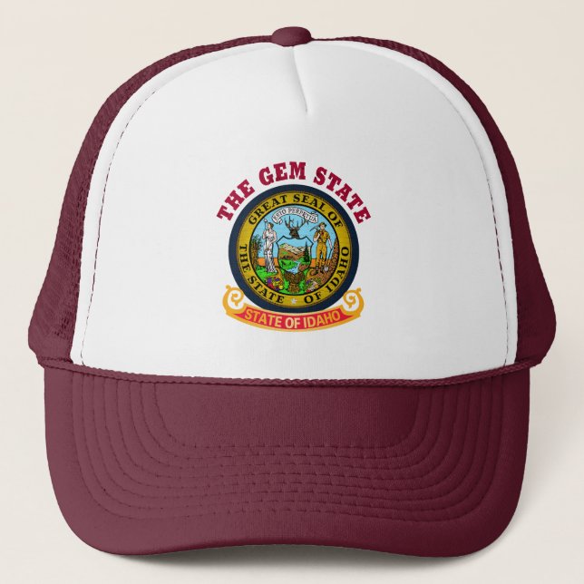 IDAHO CROSSROADS STATFLAGG KEPS (Framsida)
