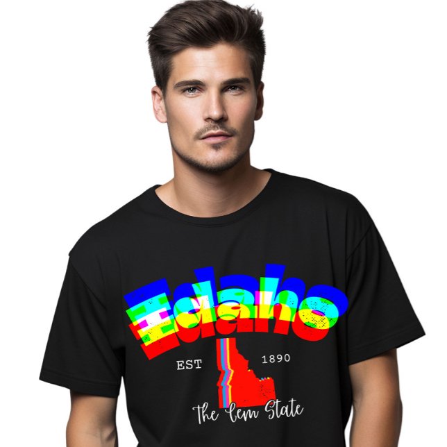 Idaho, delstaten Gem - Statens Pride T Shirt (Skapare uppladdad)
