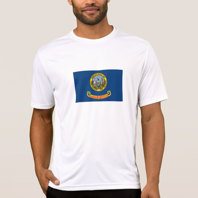 Idaho delstatsflagga t shirt (Framsida)