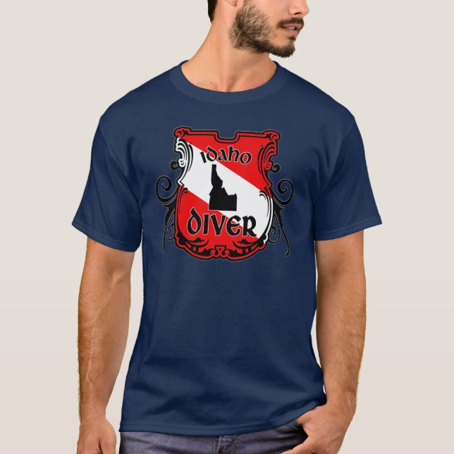 Idaho Diver T Shirt (Framsida)