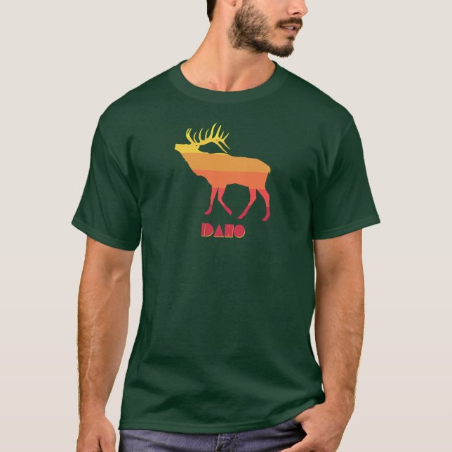 Idaho Elk T Shirt (Framsida)
