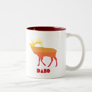 Idaho Elk Två-Tonad Mugg