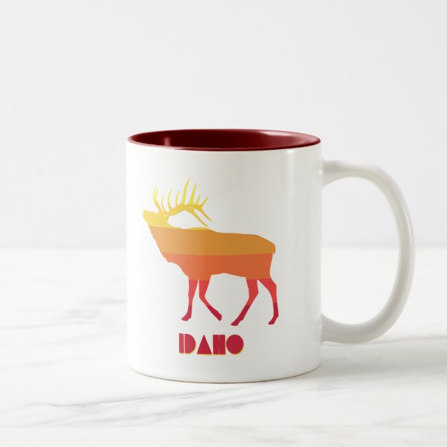 Idaho Elk Två-Tonad Mugg (Höger)
