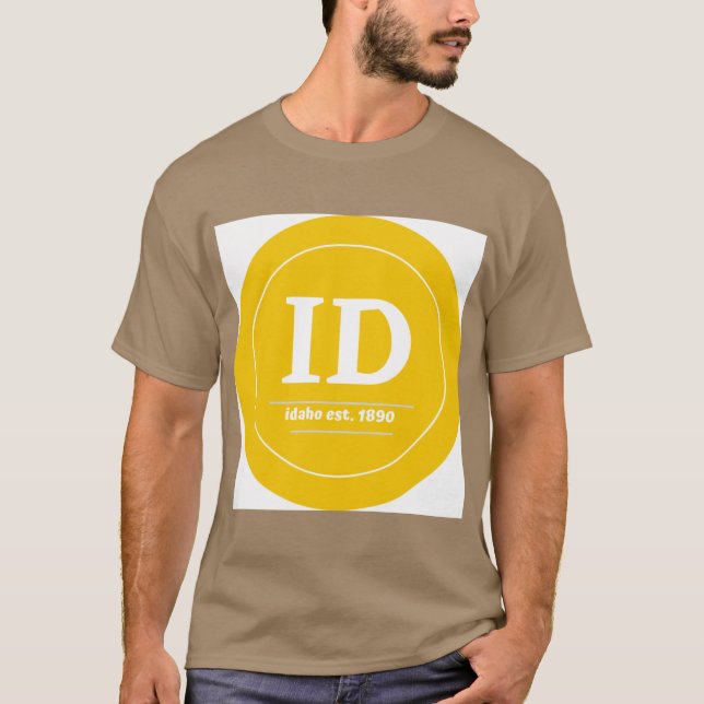 idaho est 1890 t shirt (Framsida)