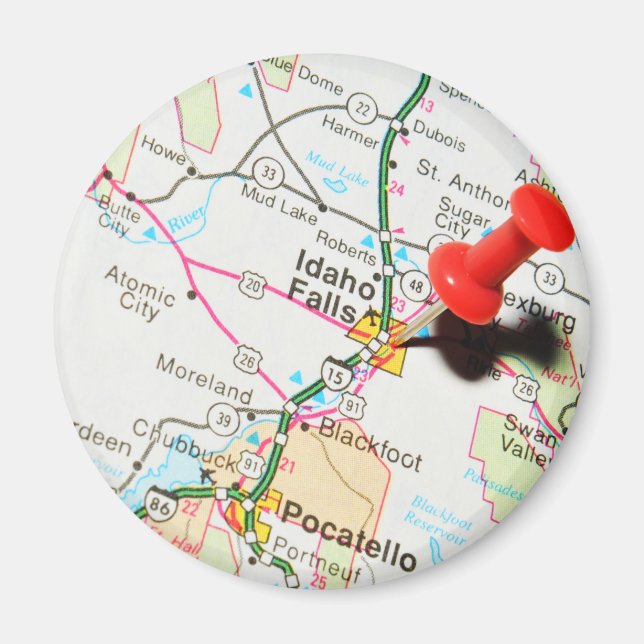 Idaho Falls Magnet (Framsidan)