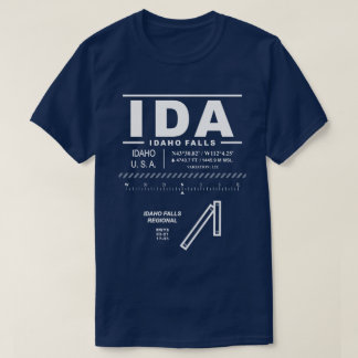Idaho Falls Regional Airport IDA T Shirt