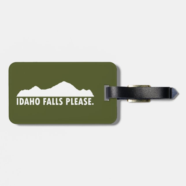 Idaho Falls snälla Bagagebricka (Baksida Vågrät)