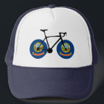 Idaho Flag Cycling Keps<br><div class="desc">Idaho is a popular destination for cycling, offering diverse terrain from scenic rail-to-trail routes to challenging mountain biking trails. The state boasts a variety of cycling experiences, including road biking, mountain biking, and bike touring, with options for all skill levels.</div>