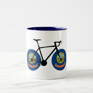 Idaho Flagcykling Två-Tonad Mugg