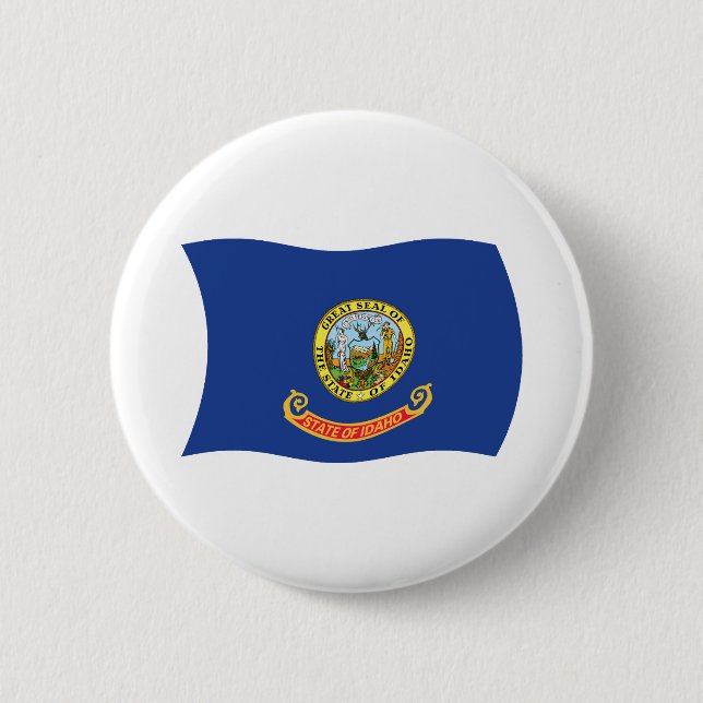 Idaho Flagga Button Knapp (Framsida)