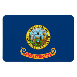 Idaho Flagga, delstaten Gem, amerikanska stater Magnet