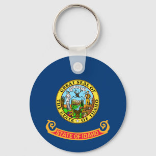 Idaho Flagga, delstaten Gem, amerikanska stater Nyckelring