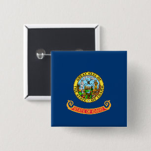 Idaho Flagga: delstaten Gem, Västern America Mount Knapp