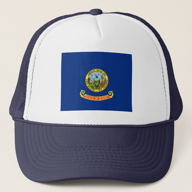 Idaho Flagga Hat Truckerkeps (Framsida)