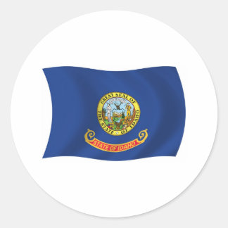 Idaho Flagga Klistermärke
