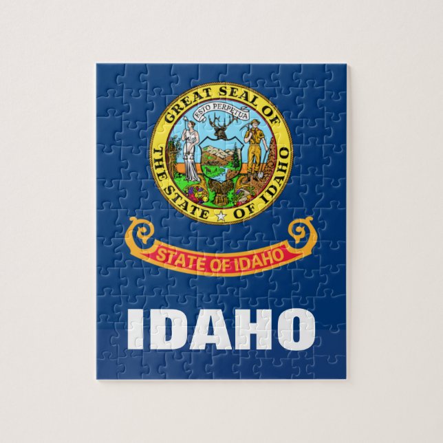IDAHO FLAGGA PUSSEL (Vertikal)