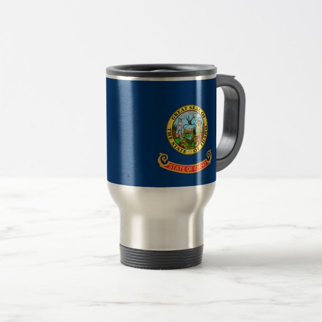 Idaho flagga resemugg (Framsida höger)
