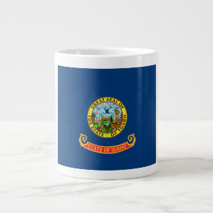 Idaho Flagga: the Gem State, Amerika Mountain West Jumbo Mugg
