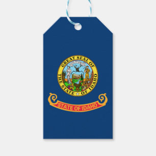 Idaho Flagga: the Gem State, Amerika Mountain West Presentetikett